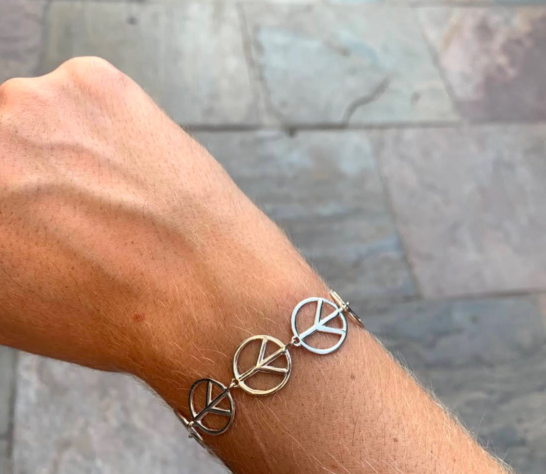 Pulseira Paz e Amor